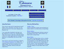 Tablet Screenshot of chiasson.chebucto.org